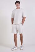 Cotton-Blend Knit Short 7''